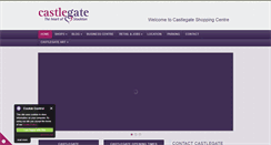 Desktop Screenshot of castlegateshoppingcentre.com